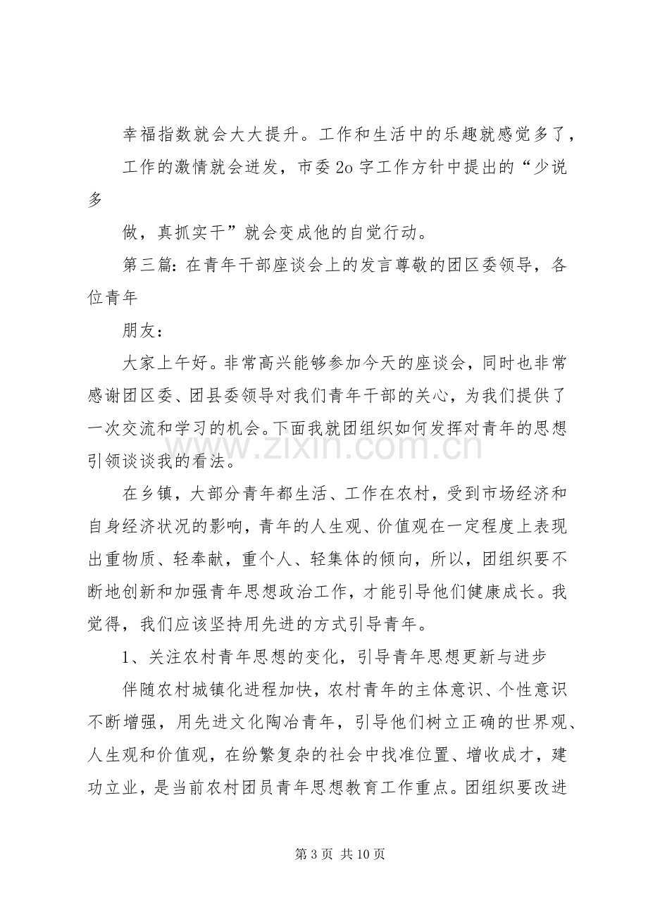 在年轻干部座谈会上的发言稿.docx_第3页