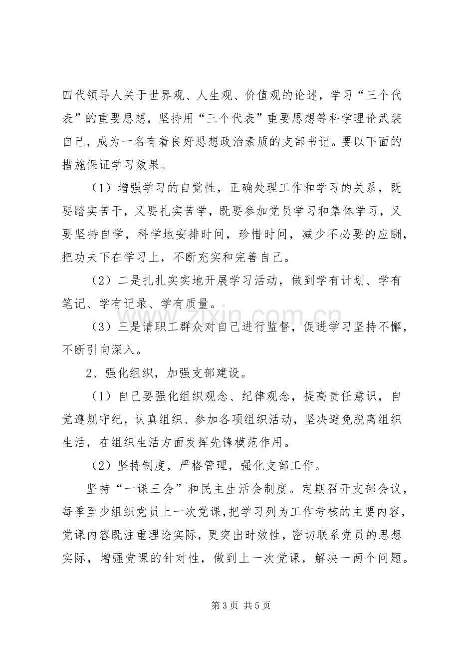 煤矿支部书记整改实施方案 .docx_第3页