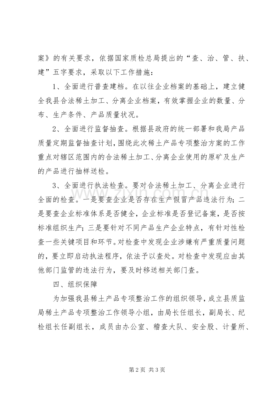 稀土产品专项整治实施方案.docx_第2页