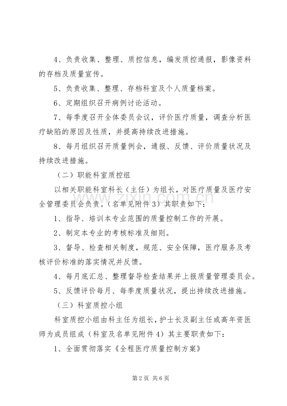 中心医院医疗质量控制实施方案.docx_第2页