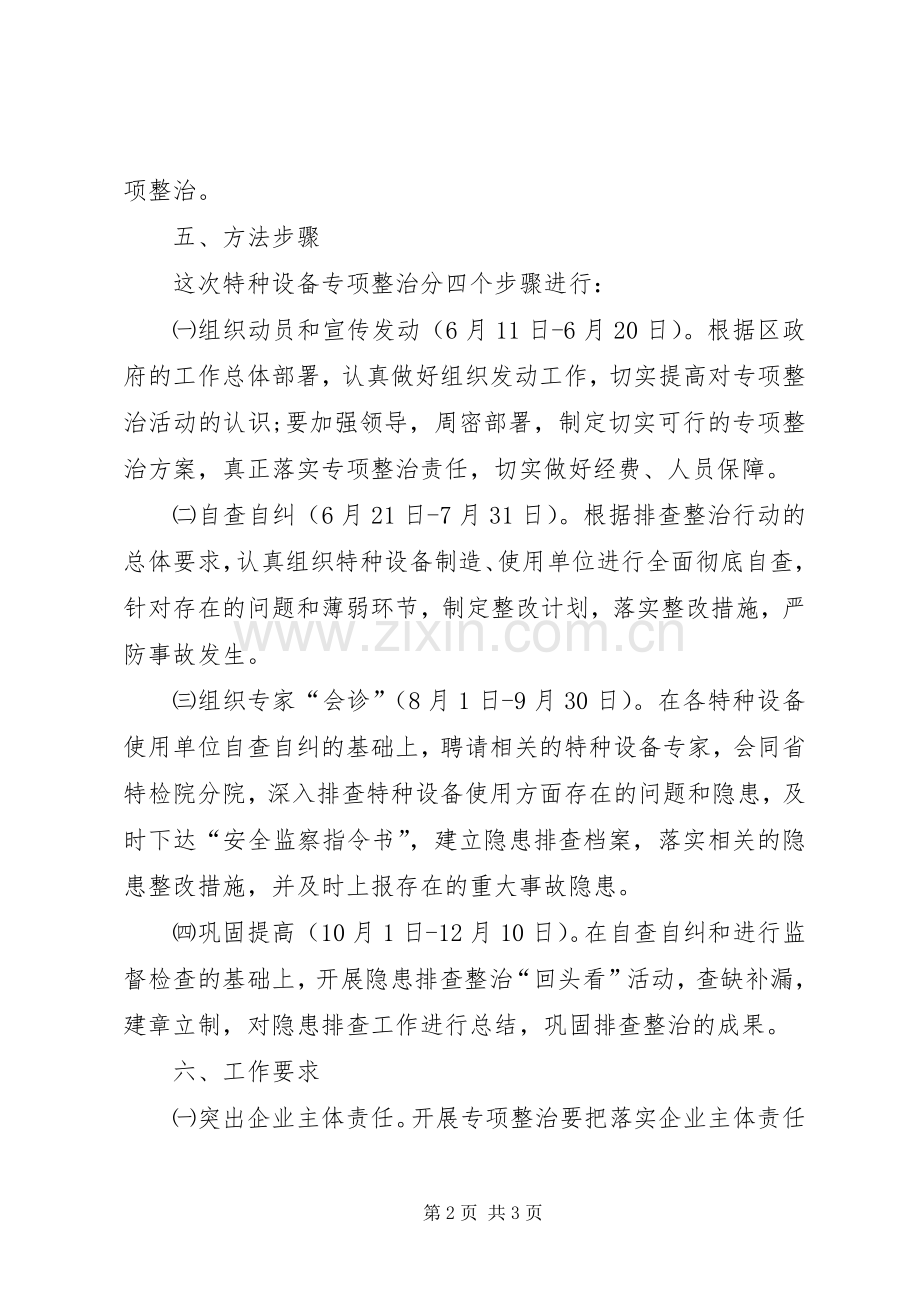 特种设备安全整治活动实施方案.docx_第2页