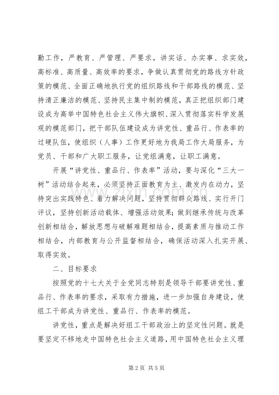 【市邮政系统“讲党性、重品行、作表率”活动方案】重党性.docx_第2页