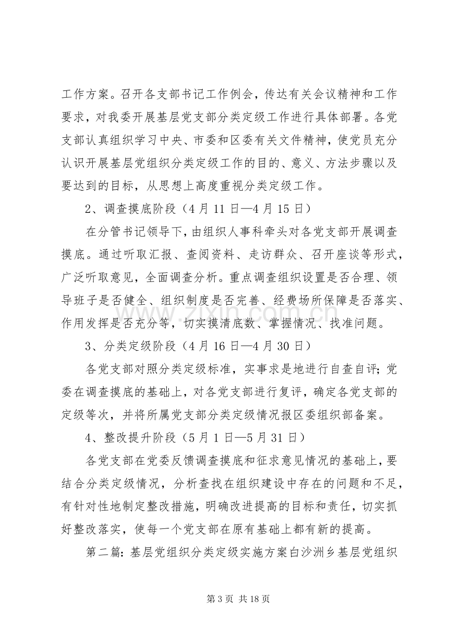 关于开展基层党组织分类定级工作的方案.docx_第3页