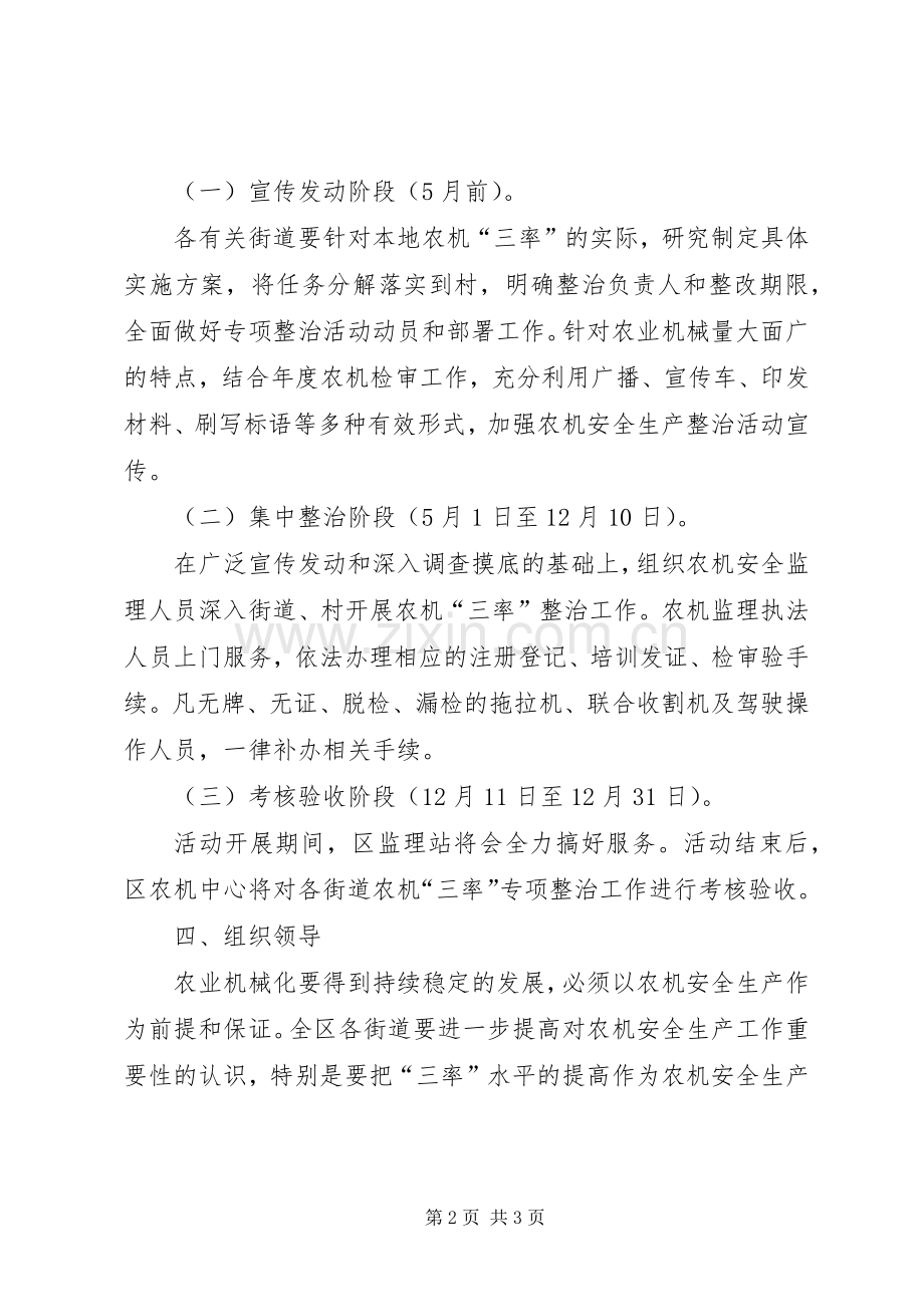 区农业局农机专项整治实施方案.docx_第2页