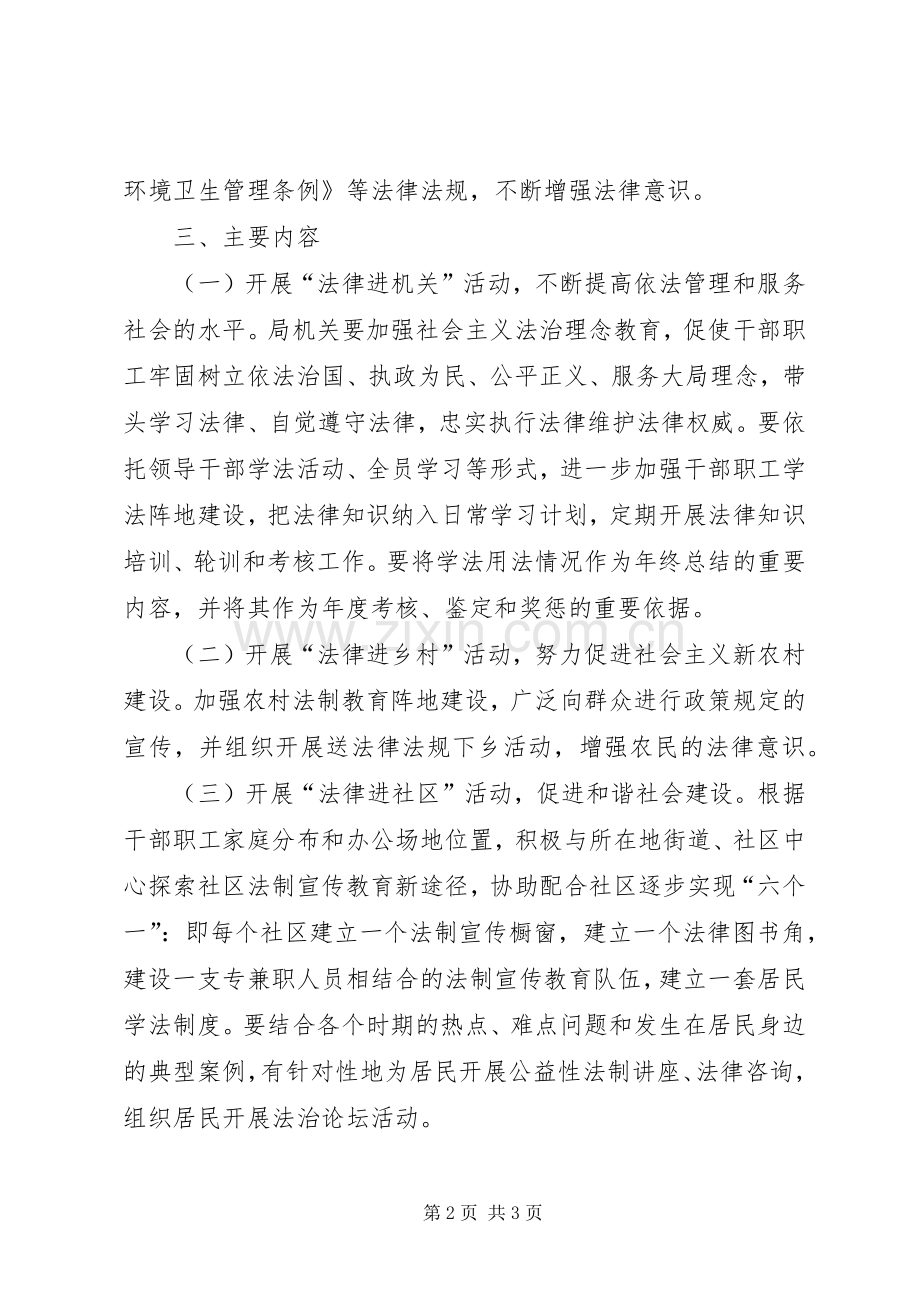 城管局法律六进方案.docx_第2页