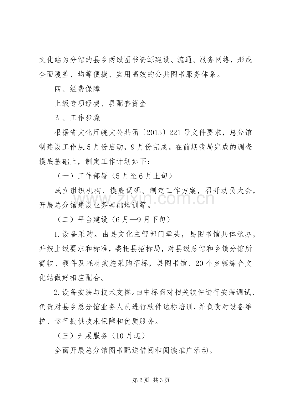 图书馆总分馆制建设工作实施方案.docx_第2页