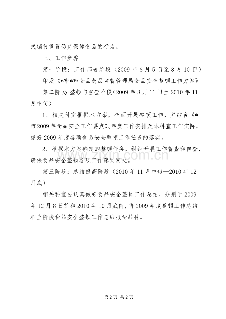 质监局加强安全整顿实施方案.docx_第2页