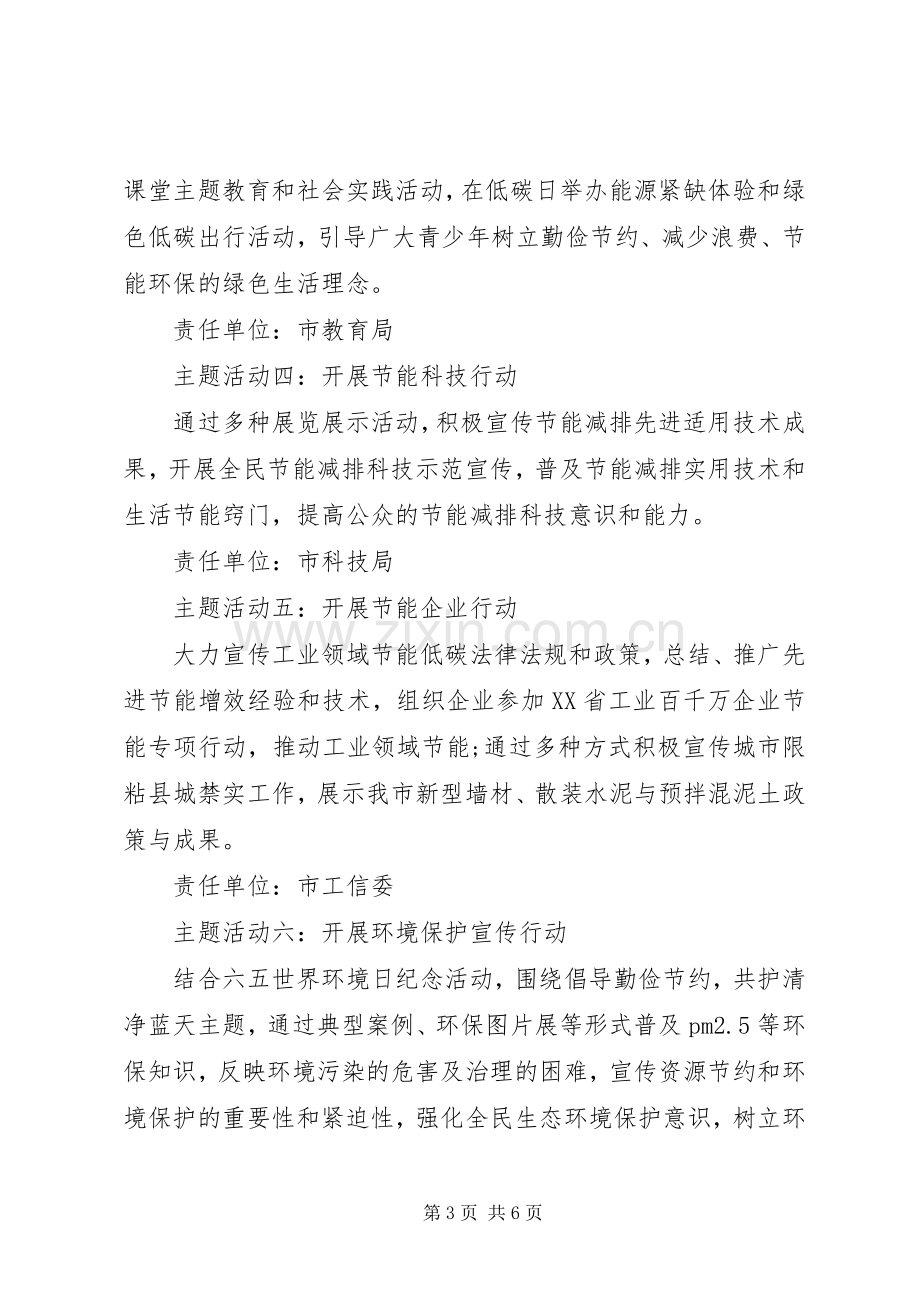 市团委节能宣传周活动实施方案.docx_第3页