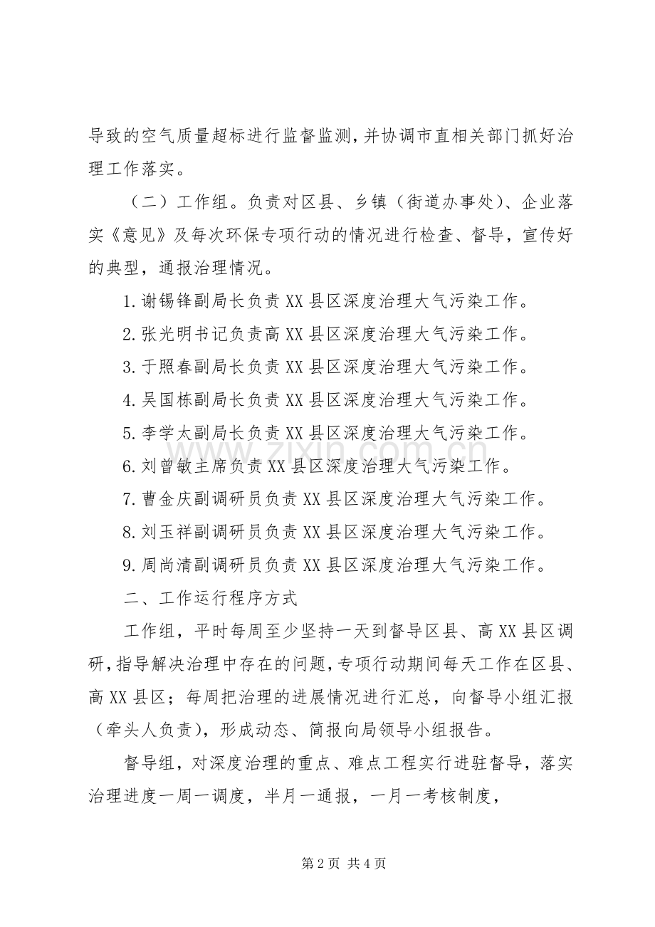 市环保局深度治理大气污染工作实施方案.docx_第2页