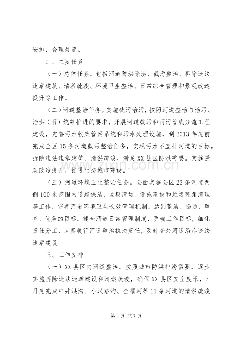 河道整治管理指导实施方案.docx_第2页