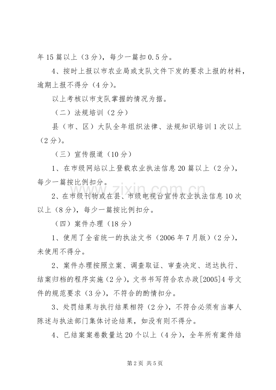 农业行政考核工作实施方案.docx_第2页