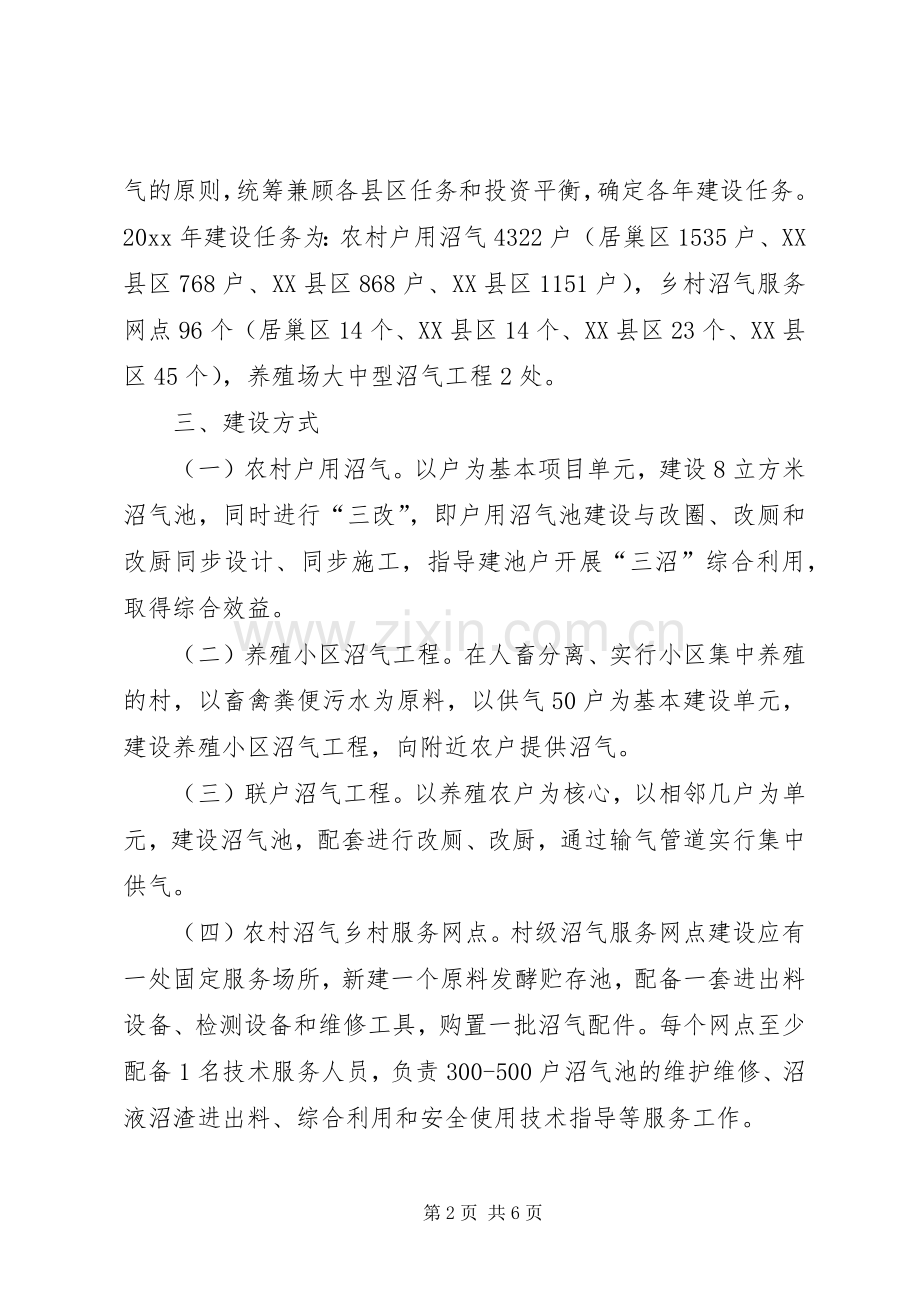 县我市农村沼气工程方案.docx_第2页