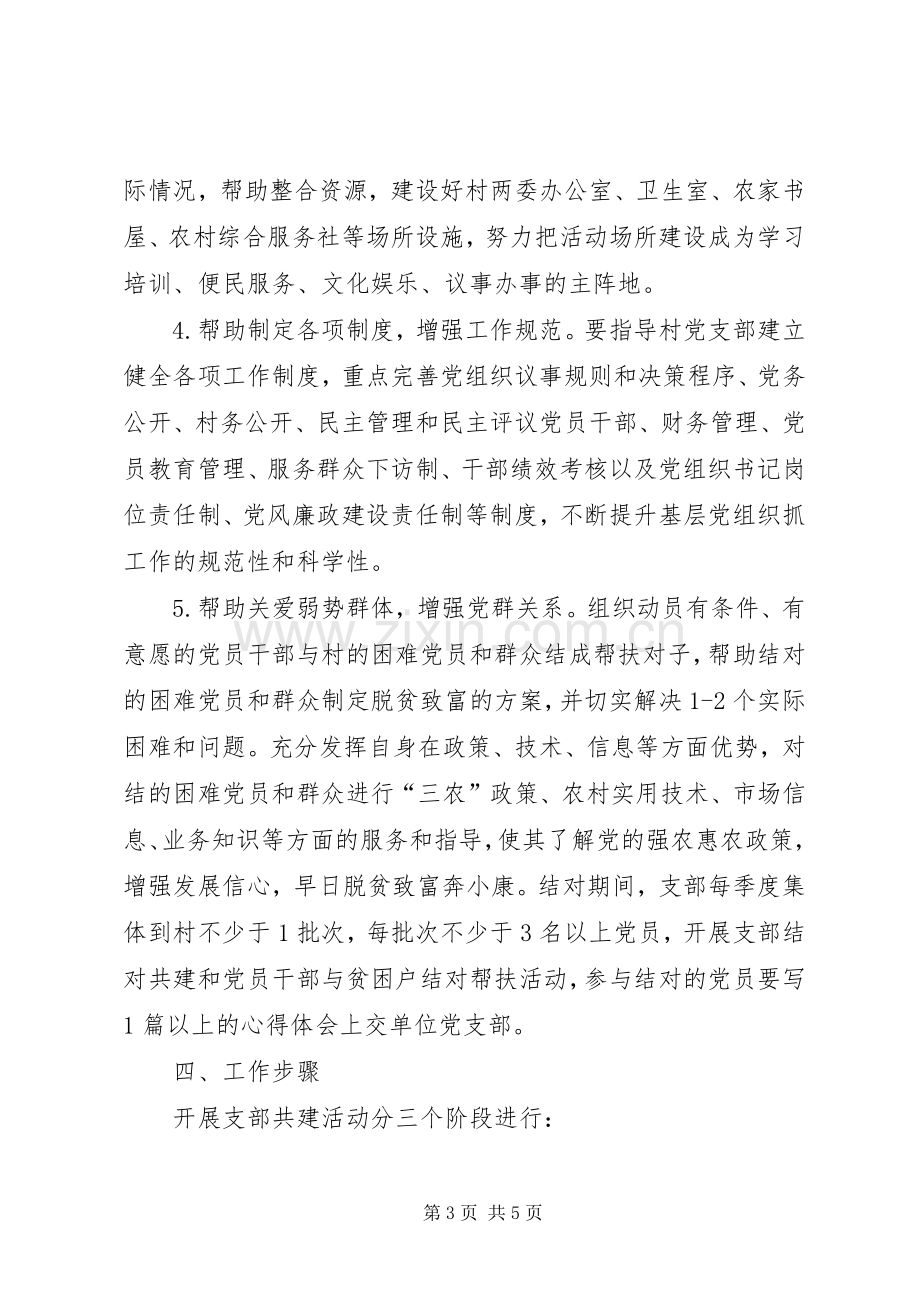 关于开展党支部结对共建方案.docx_第3页