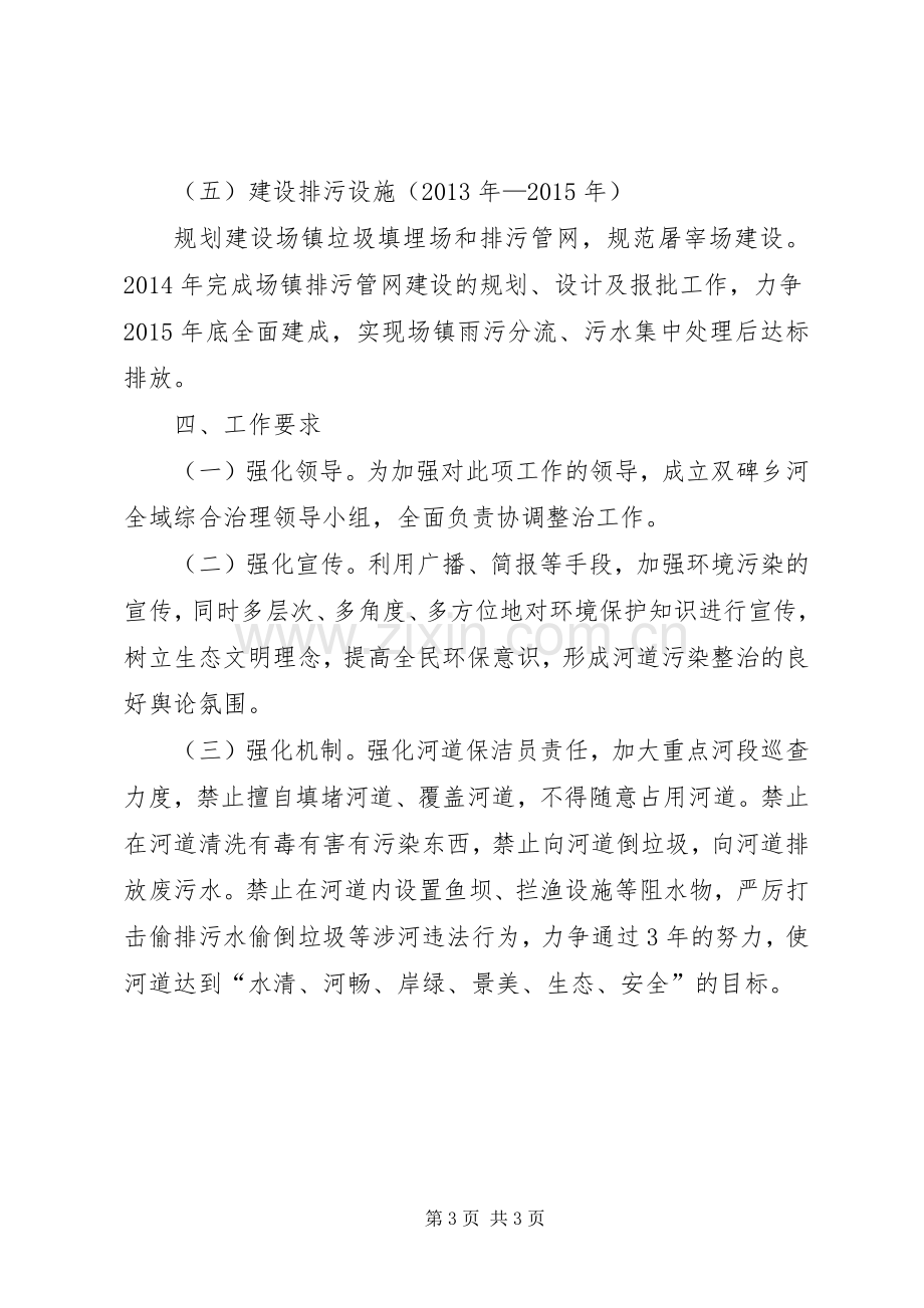 河流污染综合治理活动实施方案.docx_第3页