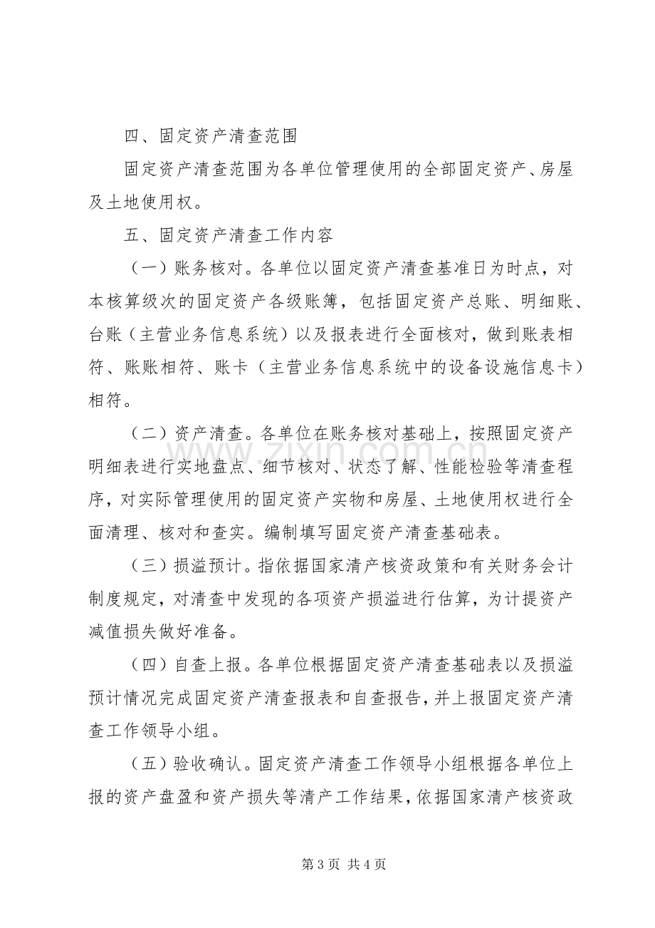 资产清查工作实施方案.docx_第3页