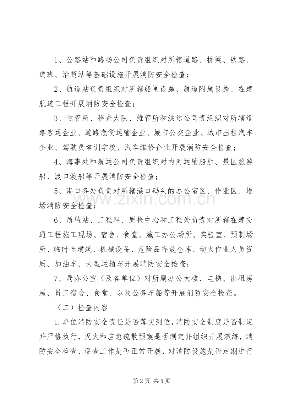 全县交通运输系统夏季消防检查工作实施方案.docx_第2页