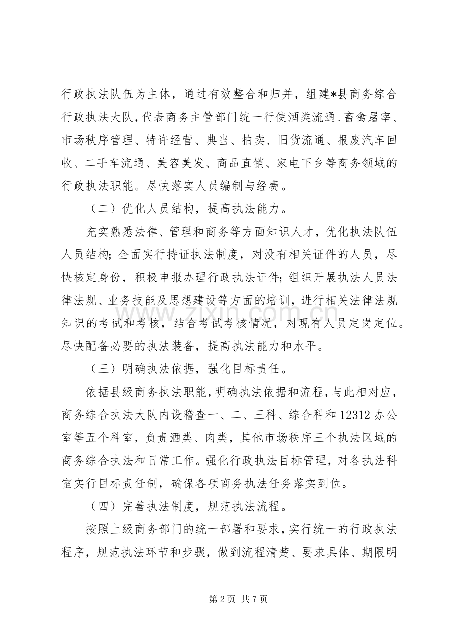 商务综合行政执法试点工作实施方案.docx_第2页