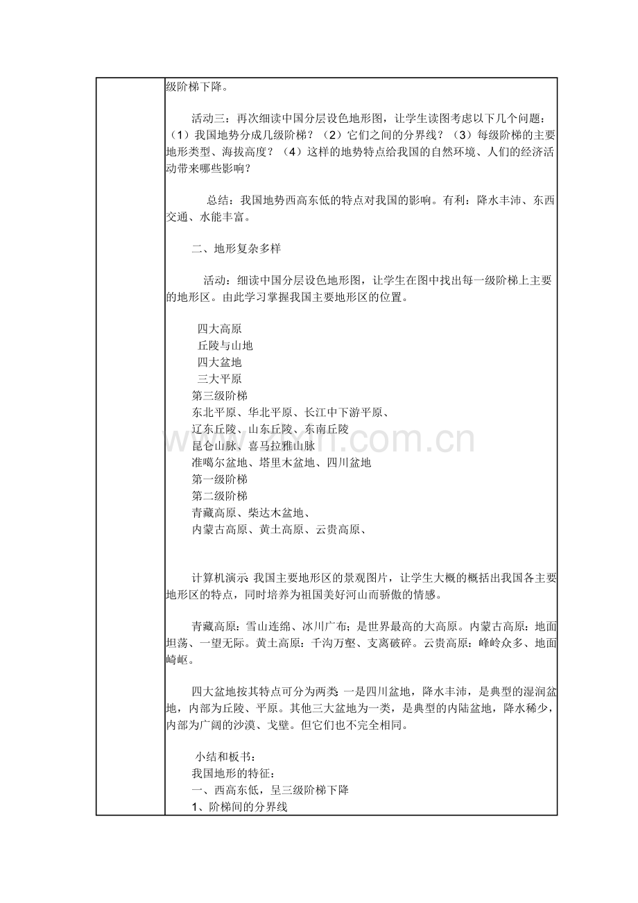 第二章第一节中国的地形.doc_第2页