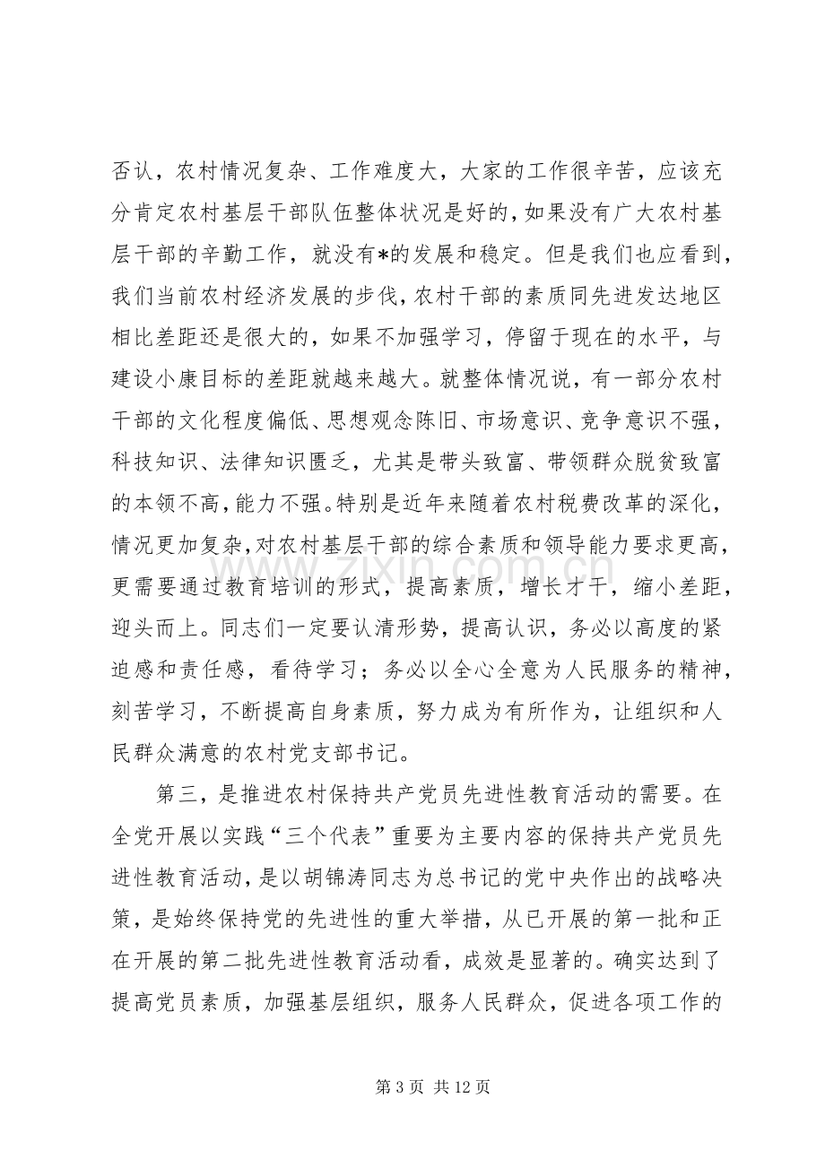 农村党支部书记培训讲话.docx_第3页