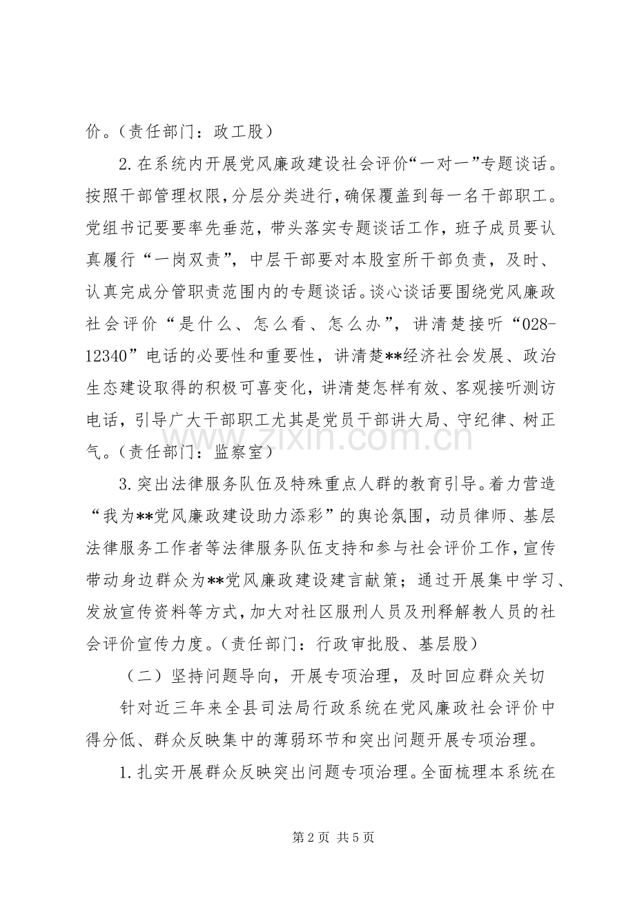 党风廉政建设社会评价实施方案范文.docx_第2页