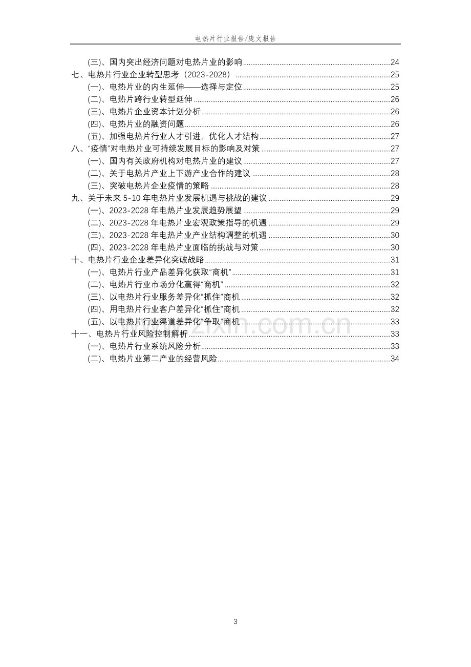 2023年电热片行业分析报告及未来五至十年行业发展报告.docx_第3页