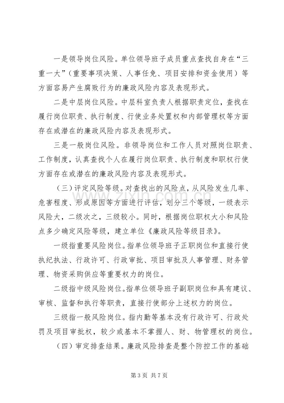 农机局岗位廉政指导实施方案.docx_第3页