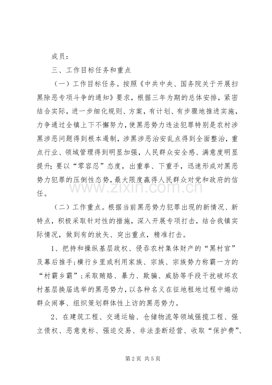 房管局扫黑除恶工作实施方案.docx_第2页