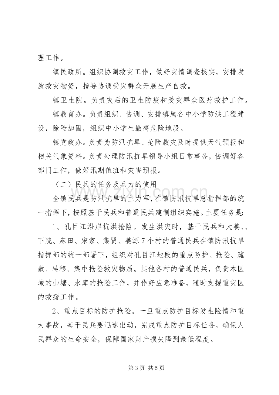 全镇防汛抗旱指导实施方案.docx_第3页