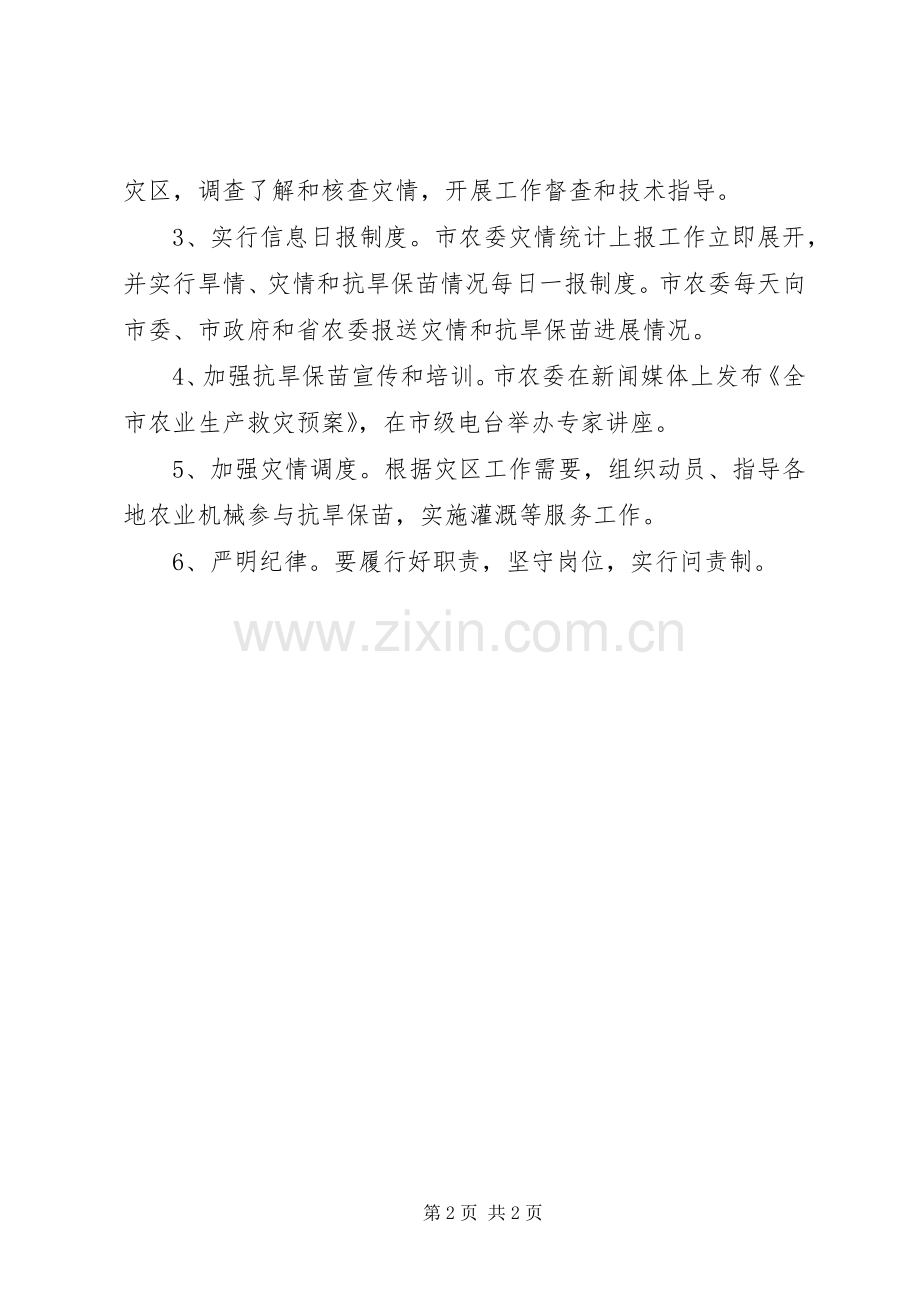 农委抗旱应急指导实施方案.docx_第2页