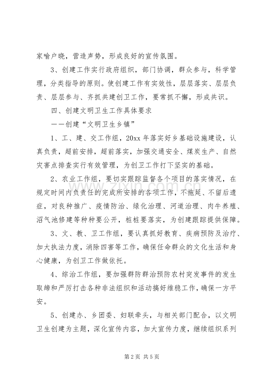 创卫及整脏治乱活动实施方案.docx_第2页