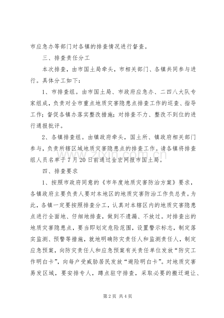 国资局汛期地质灾害排查实施方案.docx_第2页