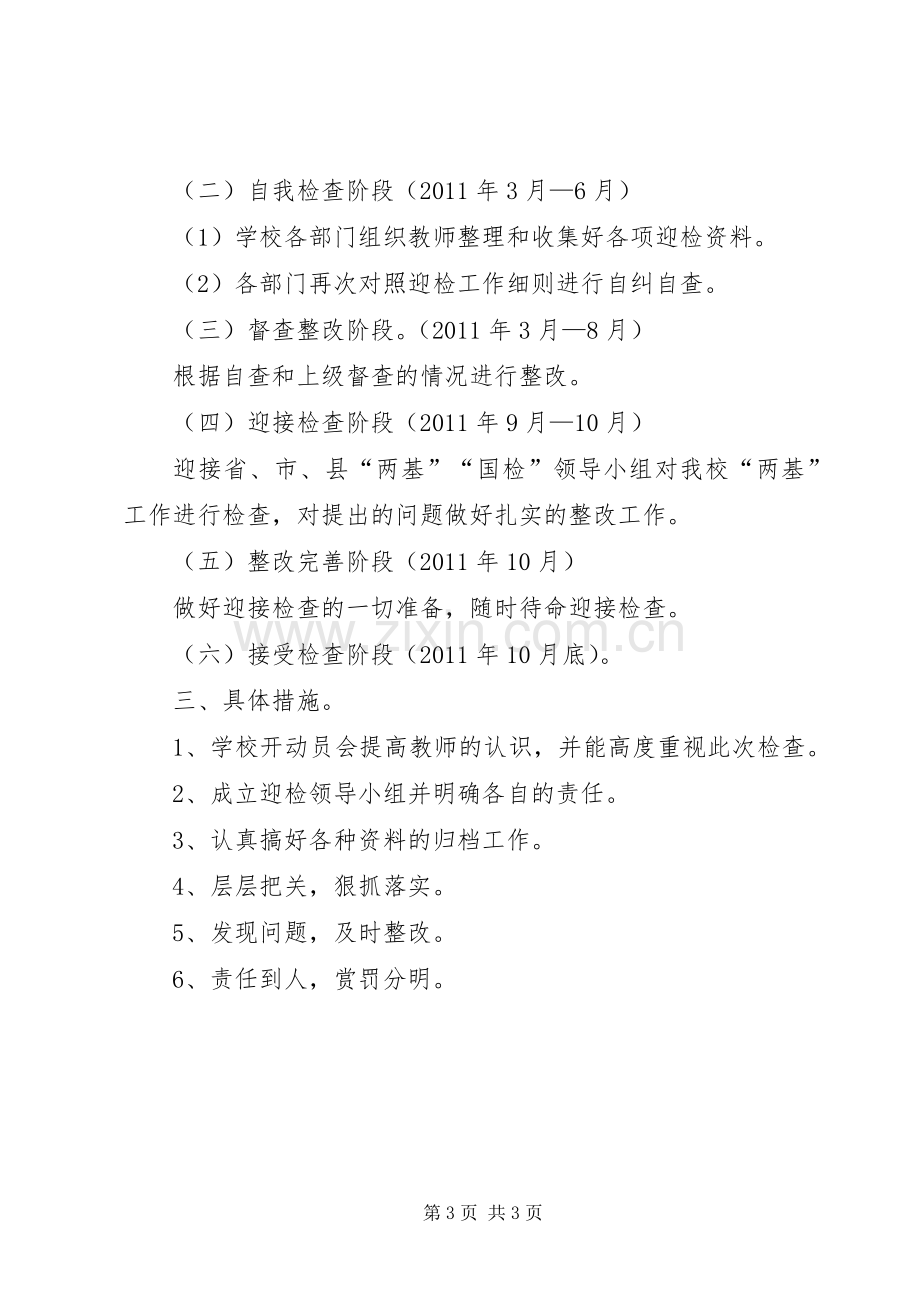 迎国检工作实施方案 .docx_第3页