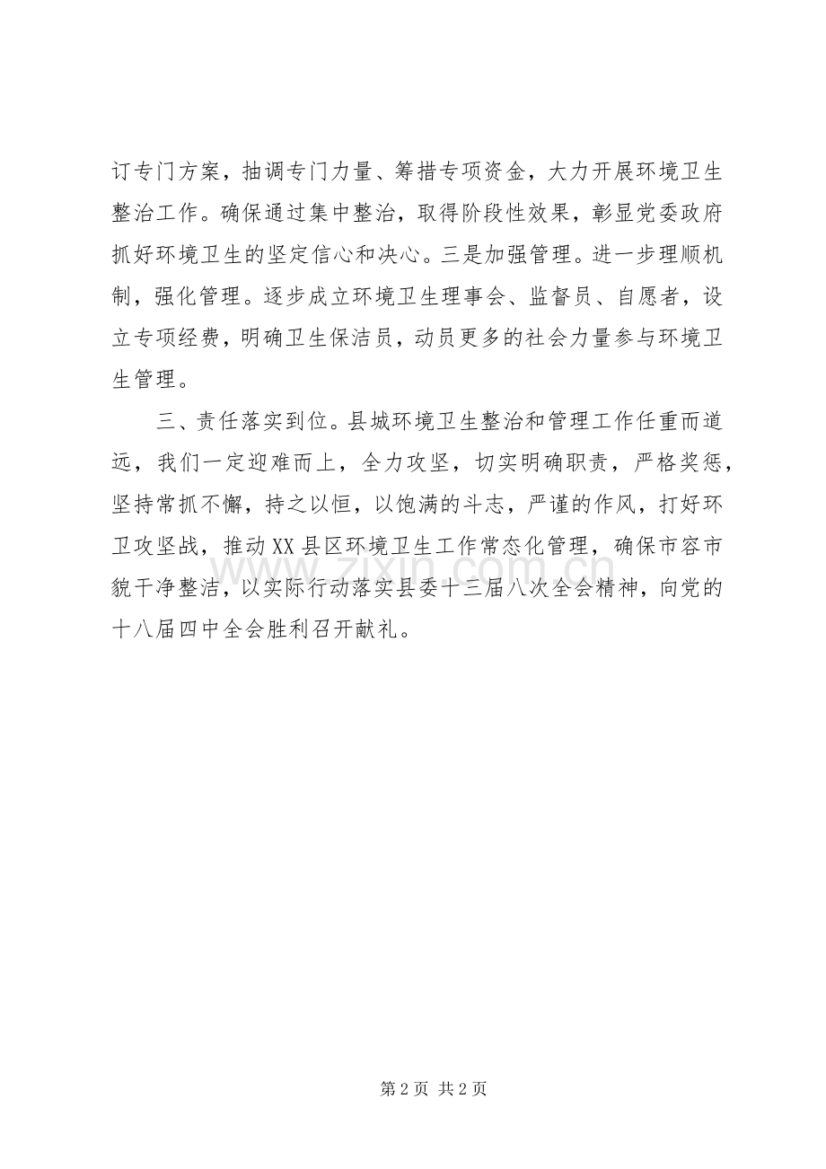 环境卫生整治动员会发言.docx_第2页