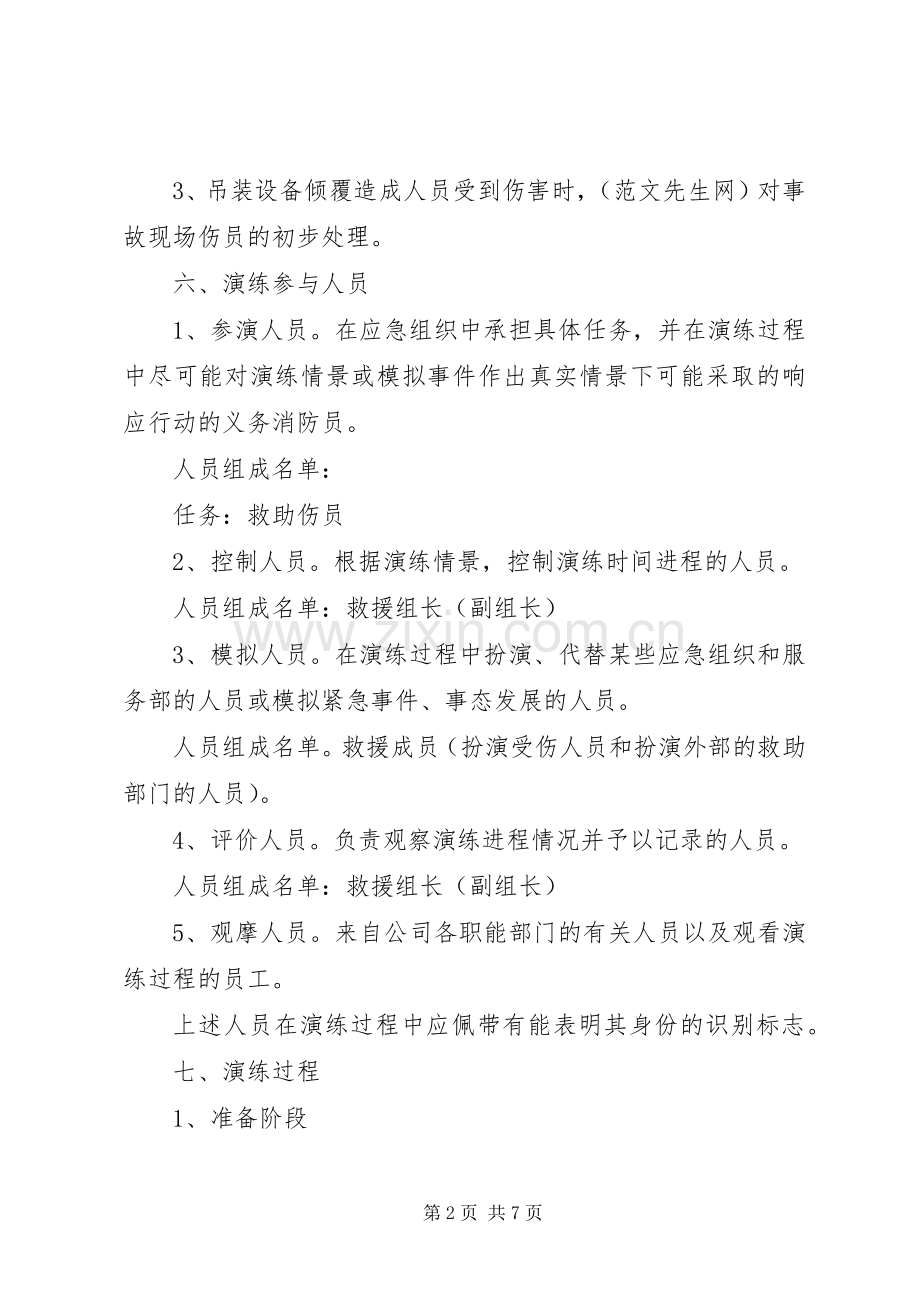 应急救援演练实施方案.docx_第2页