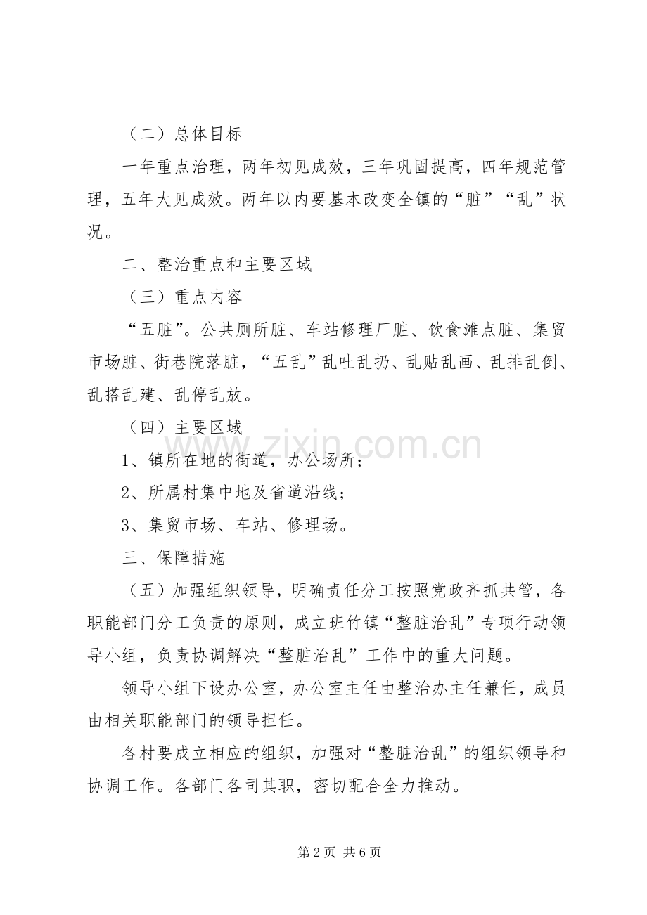 整脏治乱活动实施方案.docx_第2页