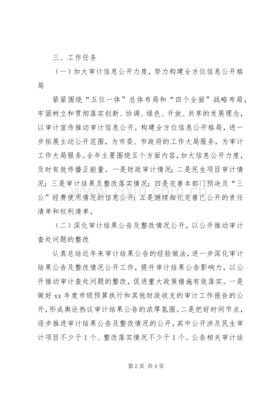 审计局政务公开方案范文.docx_第2页