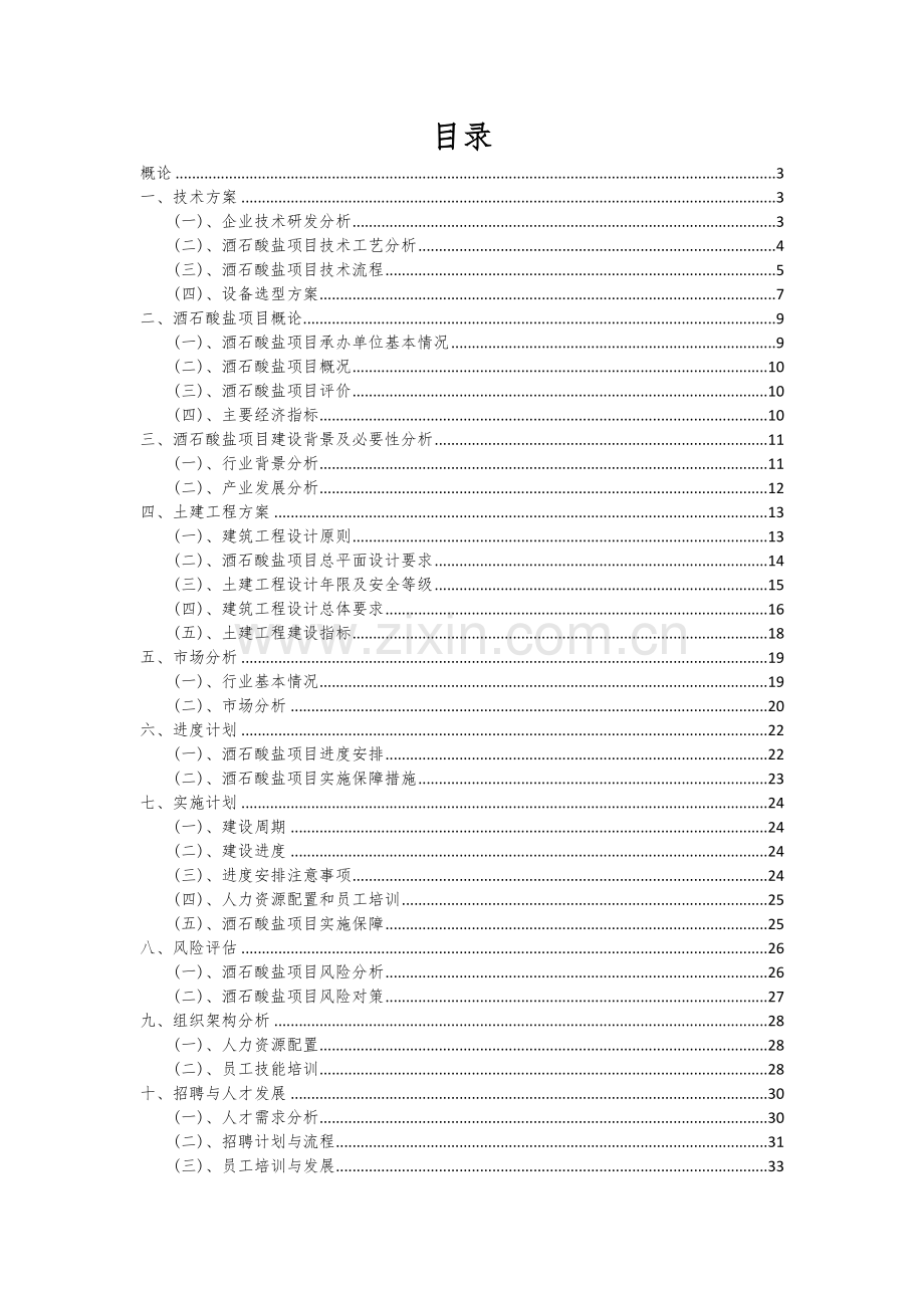 酒石酸盐项目可行性研究报告.docx_第2页