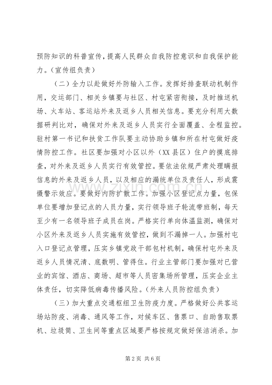 疫情防控分区分级差异化工作实施方案.docx_第2页