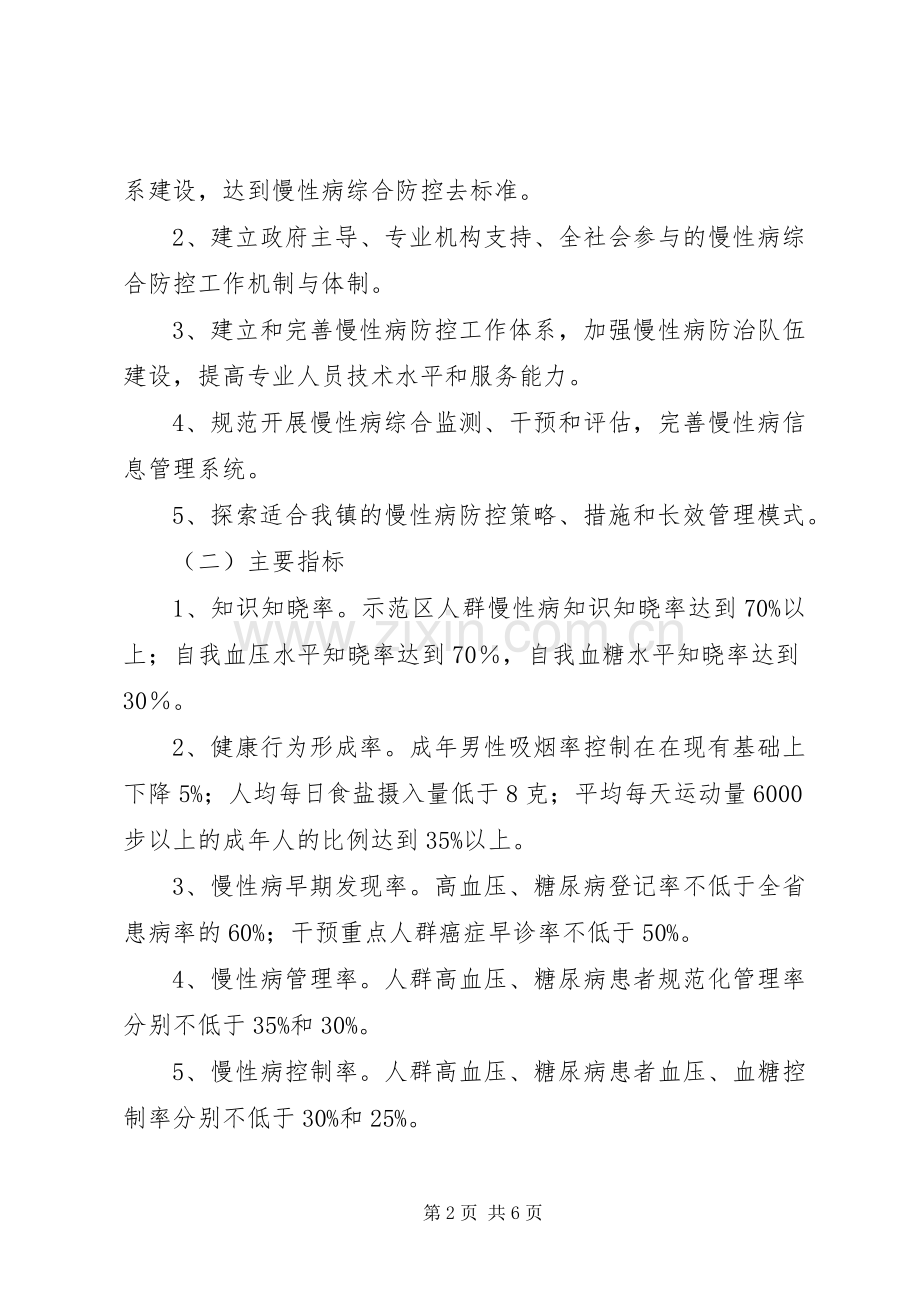 慢性病防控方案 .docx_第2页