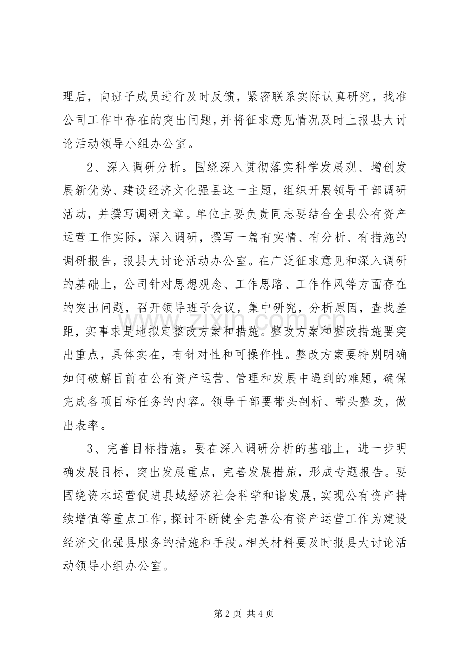 公司解放思想阶段实施方案.docx_第2页