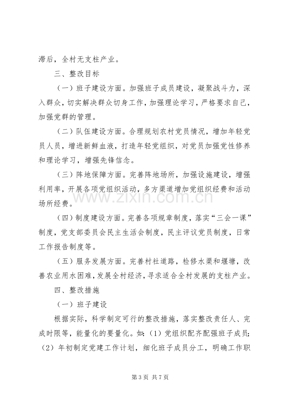 党组织XX年整改实施方案.docx_第3页