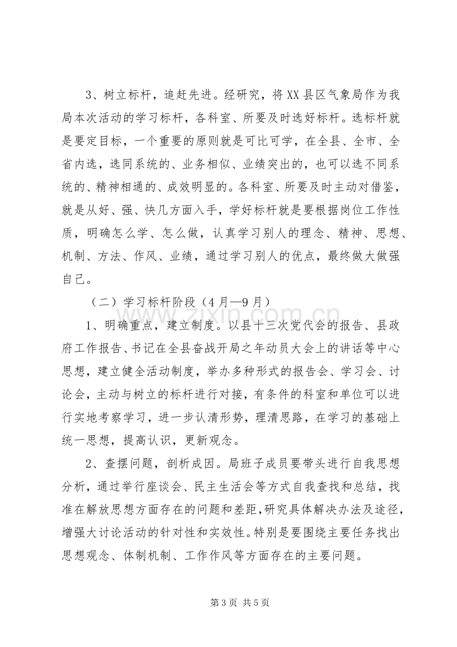 气象局解放思想活动方案.docx_第3页