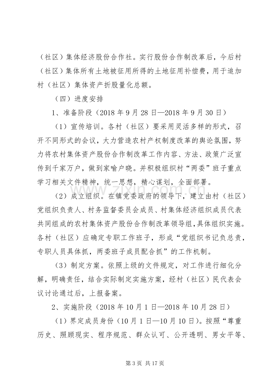 全面推进农村集体产权制度改革方案.docx_第3页