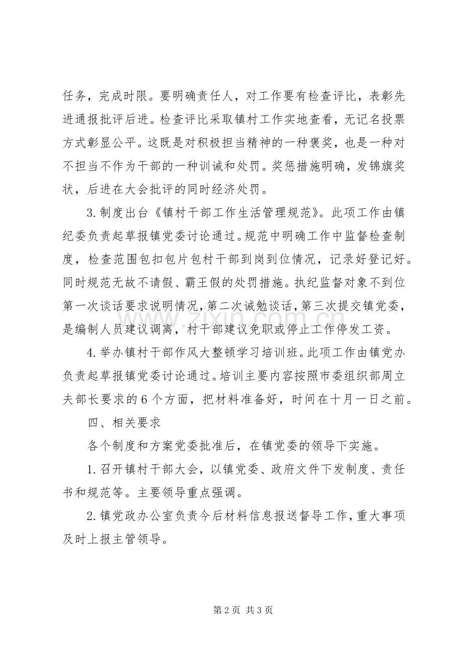 干部作风大整顿重点问题解决实施方案.docx_第2页