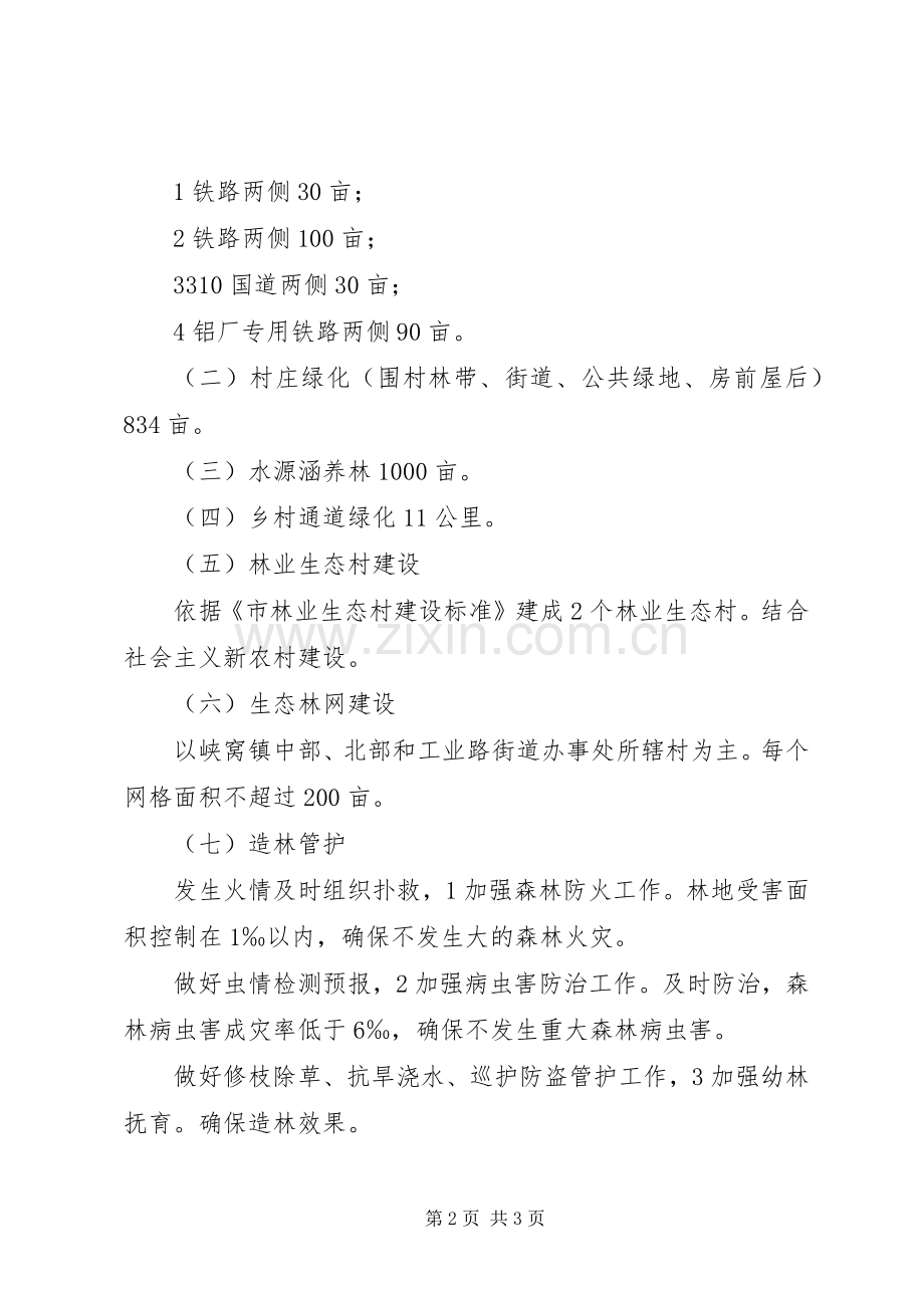 林区生态建设实施方案.docx_第2页