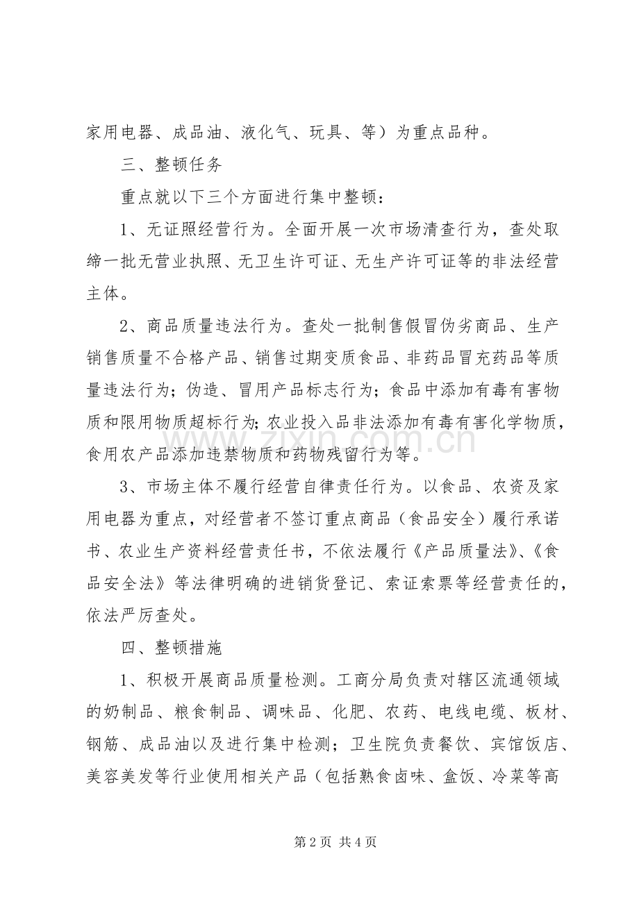 商品质量整顿实施方案.docx_第2页