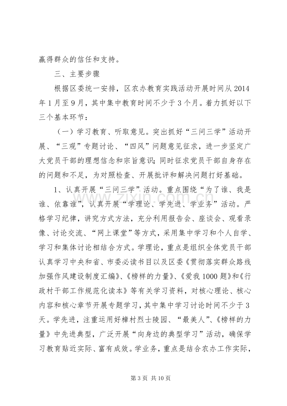 农办党的群众路线教育工作实施方案.docx_第3页