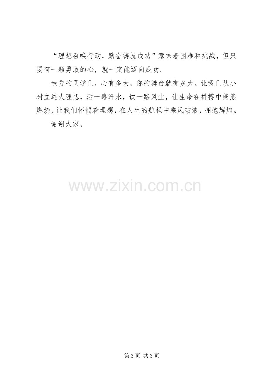 理想与奋斗演讲稿.docx_第3页