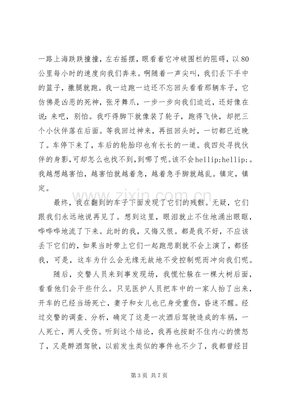 关于交通安全的演讲稿范文3篇.docx_第3页