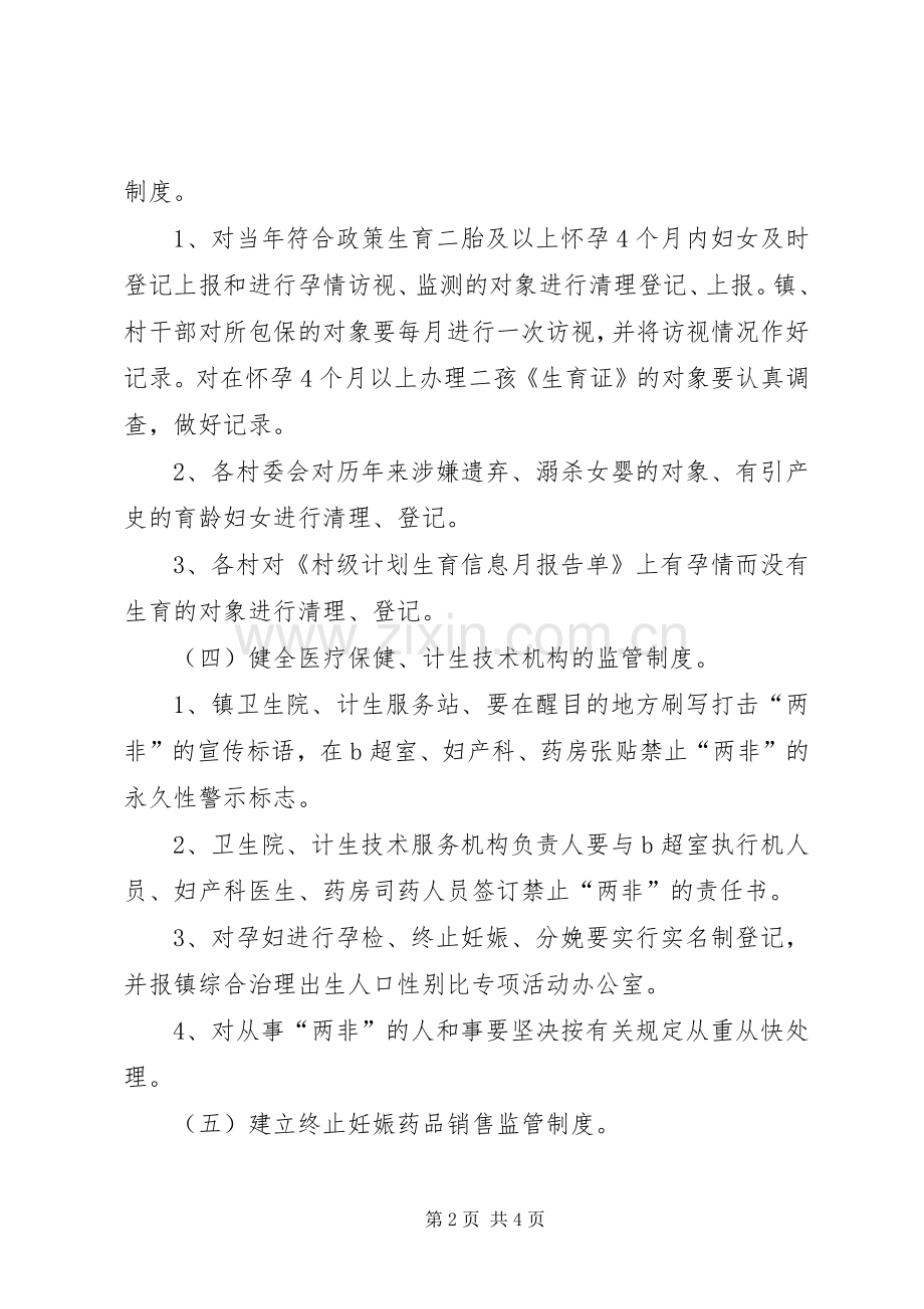 XX年综合治理出生人口性别比工作实施方案.docx_第2页